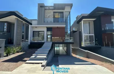 Casa com 3 dormitórios à venda, 297 m² por r$ 1.985.000,00 - condomínio cyrela landscape seminário - gravataí/rs