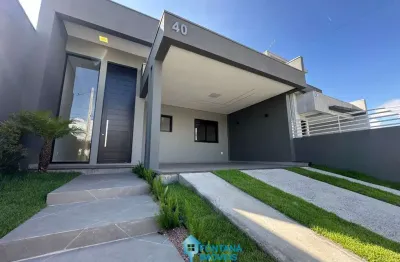 Casa com 3 dormitórios à venda, 120 m² por r$ 819.900,00 - gardenville bairro planejado - gravataí/rs