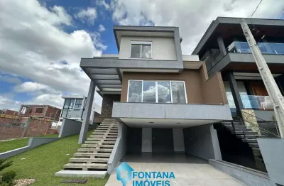 Casa com 4 dormitórios à venda, 240 m² por r$ 1.690.000,00 - cyrela landscape seminario - gravataí/rs