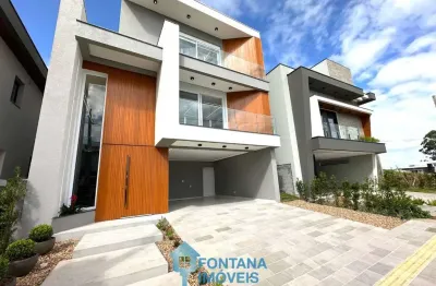 Casa com 3 dormitórios à venda, 225 m² por r$ 2.690.000,00 - condomínio cyrela landscape seminário - gravataí/rs