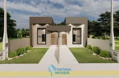 Casa com 3 dormitórios à venda, 70 m² por r$ 339.200,00 - são vicente - gravataí/rs