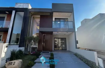 Casa com 3 dormitórios à venda, 140 m² por r$ 1.090.000,00 - condomínio central square - gravataí/rs