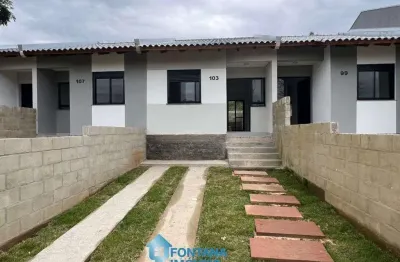 Casa com 2 dormitórios à venda, 46 m² por r$ 225.000,00 - vila morada gaúcha - gravataí/rs