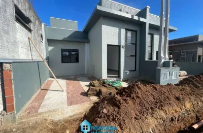 Casa com 2 dormitórios à venda, 51 m² por r$ 295.000,00 - santa fé - gravataí/rs