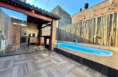 Casa com 2 dormitórios à venda, 65 m² por r$ 379.000,00 - bom sucesso - gravataí/rs