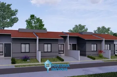 Casa com 2 dormitórios à venda, 52 m² por r$ 249.000,00 - jansen - gravataí/rs