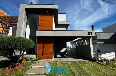 Casa com 3 dormitórios à venda, 158 m² por r$ 990.000,00 - villa lucchesi - gravataí/rs