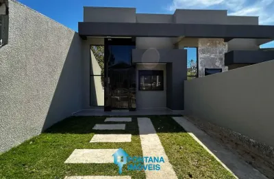 Casa com 2 dormitórios à venda, 55 m² por r$ 329.000,00 - águas mortas - gravataí/rs