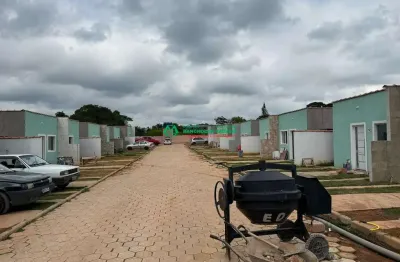 Casa de condomínio para venda em chácara do carmo de 59.00m² com 2 quartos, 1 suite e 2 garagens