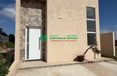 Casa em condomínio fechado com 3 quartos à venda na ponta negra, 5450, parque do agreste, vargem grande paulista por r$ 620.000