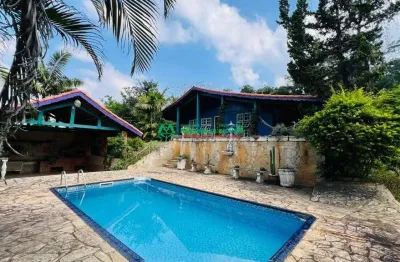 Casa em condomínio fechado com 4 quartos para alugar na castanheira, 688, los álamos, vargem grande paulista por r$ 3.800