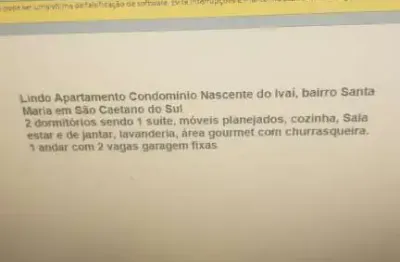 Apartamento com 1 quarto à venda no Santa Maria, São Caetano do Sul 