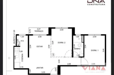 Apartamento com 2 quartos à venda no Santa Terezinha, São Bernardo do Campo 