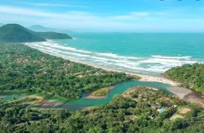 Ubatuba, itamambuca - lote com 505,00 mts2, escritura definitiva, liberação ambiental em condomínio segurança 24 hs.