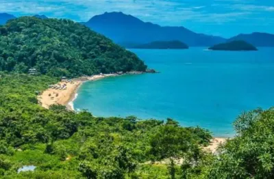Ubatuba, praia do promirim - frente mar lote com 930m2, com licenciamento ambientar pronto