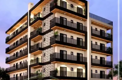 Ubatuba, centro  - em construção, apartamento com 02 dormitórios  sendo 02 suítes com area de lazer.