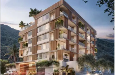 Ubatuba, praia das toninhas. studio de 38 e 39m2, aptos 1 suíte e 01 banheiro com 51 e 61m2 e aptos 02 suítes e 1 lavabo com 82m2