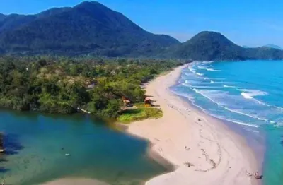 Oportunidade, ubatuba, praia da itamambuca - lote 512m2, licenciamento ambiental, pronto para construir - 50% liberado