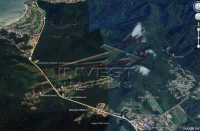 Ubatuba, praia da maranduba - área com 690.000m2 com e com 200m de frente para a rodovia br 101