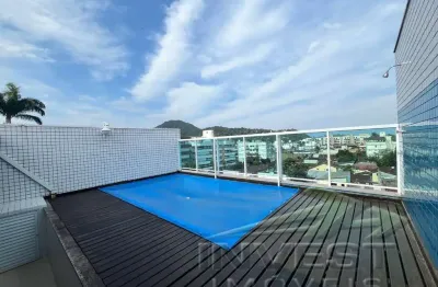 Ubatuba - itaguá. linda cobertura duplex c/ piscina privativa e 4 dormitorios sendo 2 suítes