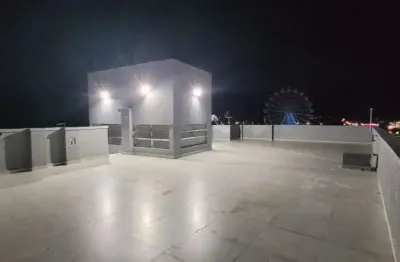 Ubatuba, itaguá - cond. vista cinematográfica para mar, apto 02 dormitórios (01 suíte), próximo ao shopping ubatuba mall.