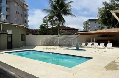 Ubatuba - centro, apartamento 03 dorms. sendo 01 suíte, lazer piscina e churrasqueiras.