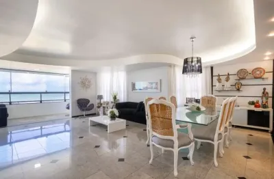 Apartamento para locação no Edf. Bertioga – Candeias | 146m² | 3 suítes | Frente mar | 3 vagas