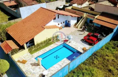 Casa com 4 dorms, jd. grandesp, itanhaém - r$ 850 mil, cod: 615-14