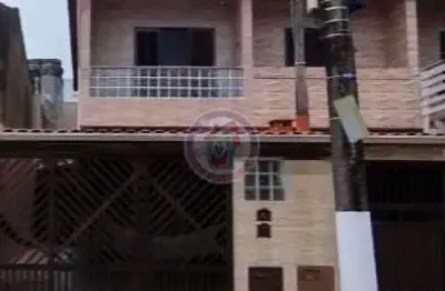 Sobrado com 2 quartos, vila são paulo, mongaguá - r$ 380 mil, cod: 383-6