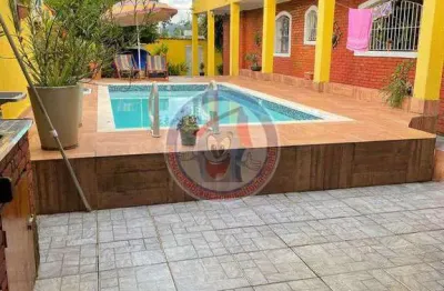 Sobrado com 2 dorms, balneário regina maria, mongaguá - r$ 425 mil, cod: 3463-0