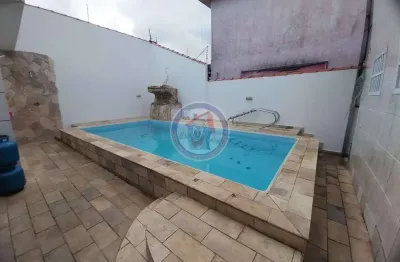 Casa com 3 quartos, jussara, mongaguá - r$ 425 mil, cod: 427-12