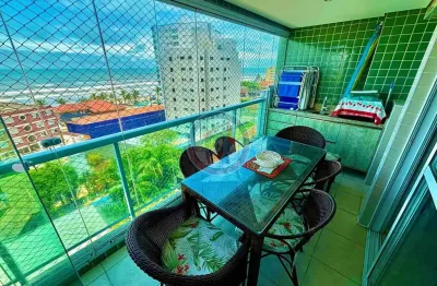 Apartamento com 2 dorms, vila atlântica, mongaguá - r$ 375 mil, cod: 1317-15
