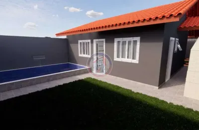Casa com 2 quartos, balneário gaivotas, itanhaém - r$ 385 mil, cod: 4144-14