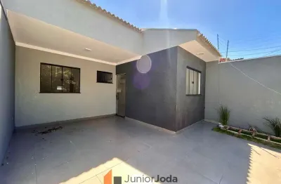 Casa nova com 03 dormitórios a venda no bairro loteamento madrid - maringá/pr