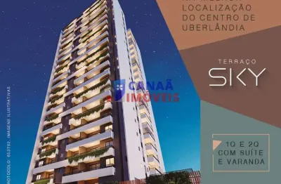 Terraço sky - apartamento 2 quartos  c/ 1 suíte no centro *terraço sky*