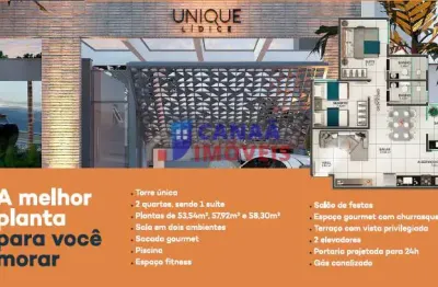Unique lídice - unique lídice apartamentos 2 quartos c/ suíte na região central - entrada parcelada em 40x