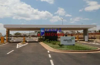 Terreno em condomínio fechado à venda no Granja Marileusa, Uberlândia 