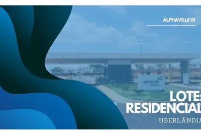 Lote alphaville 01 - terreno à venda no bairro granja marileusa - uberlândia/mg