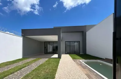 Casa de 3/4 com piscina- novo mundo -terreno 250m - casa à venda no bairro novo mundo - uberlândia/mg
