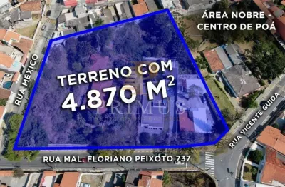 Terreno à venda no Centro, Poá 