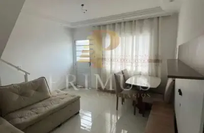 Casa em condomínio para venda em poá, água vermelha, 2 dormitórios, 2 banheiros, 1 vaga
