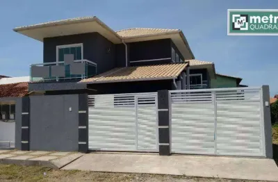 Casa com 3 dormitórios à venda, 96 m² por r$ 380.000,00 - verdes mares - rio das ostras/rj