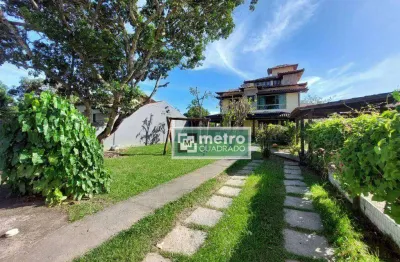 Casa com 5 dormitórios à venda, amplo quintal, 316 m² por r$ 720.000 - floresta da gaivota - rio das ostras/rj