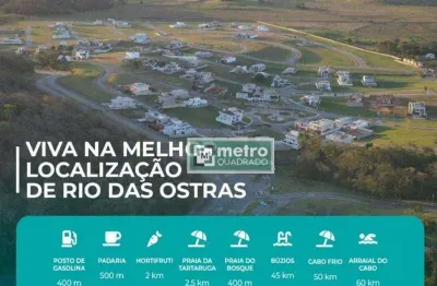Terreno à venda, 523 m² por r$ 145.000,00 - extensão do bosque - rio das ostras/rj