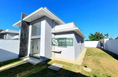 Casa com 3 dormitórios à venda, 85 m² por r$ 380.000,00 - extensão serramar - rio das ostras/rj