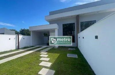 Casa com 3 dormitórios à venda, 130 m² por r$ 695.000,00 - colinas - rio das ostras/rj