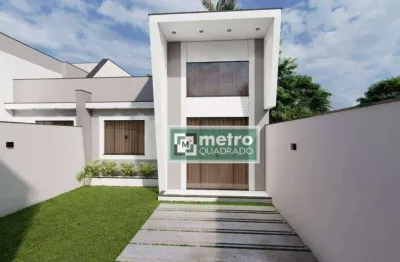 Casa com 2 dormitórios à venda, 77 m² por r$ 410.000,00 - jardim bela vista - rio das ostras/rj