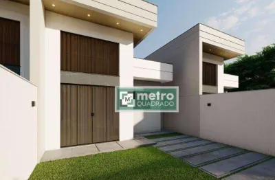 Bela casa linear com 3 quartos, sendo i suíte no reduto da paz