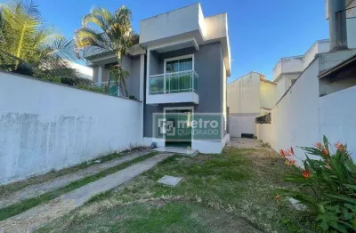 Casa com 2 dormitórios à venda, 90 m² por r$ 420.000,00 - jardim marileia - rio das ostras/rj