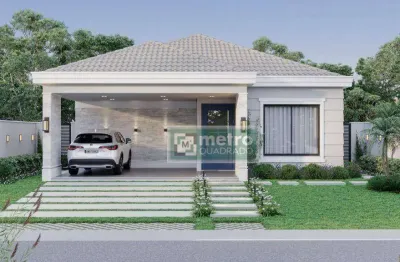 Casa linear alto padrão no condomínio viverde rio das ostras/rj  apresentamos esta exclusiva residência térrea no renomado condomínio fechado, ideal p